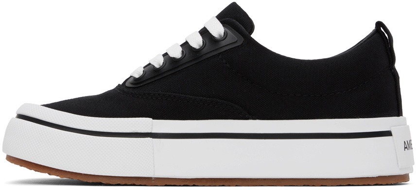 AMBUSH Black Vulcanized Lace Up Sneakers