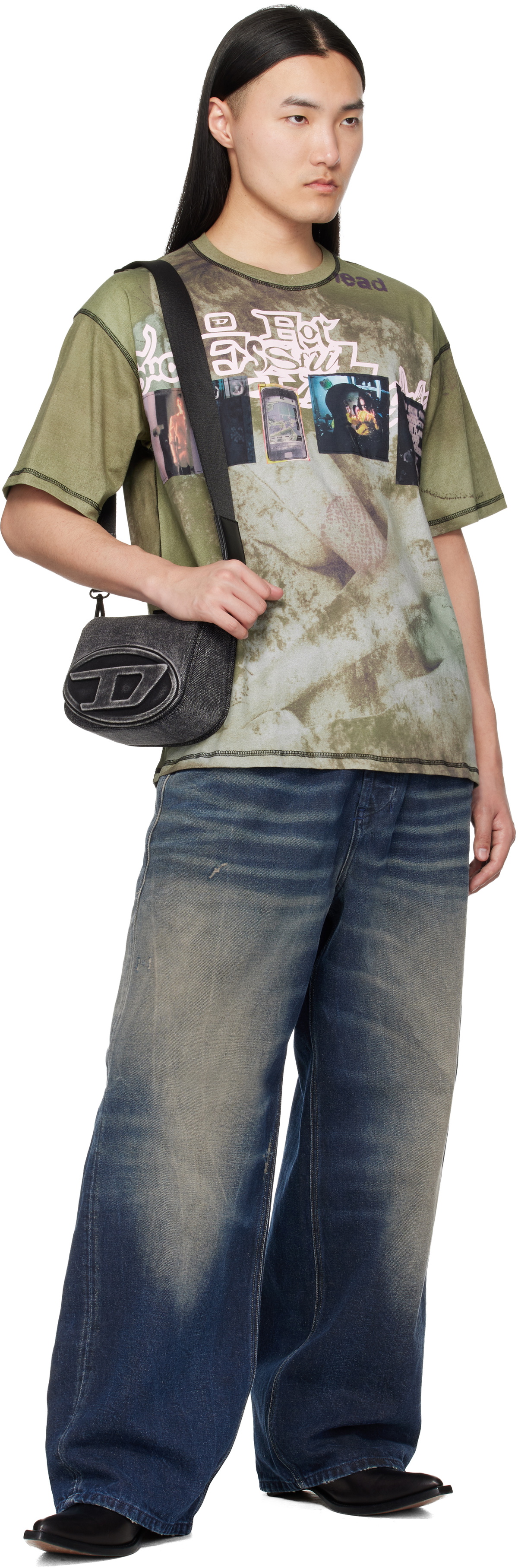 Diesel Gray 1DR-Camera Bag