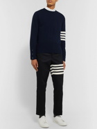 Thom Browne - Slim-Fit Striped Cashmere Sweater - Blue