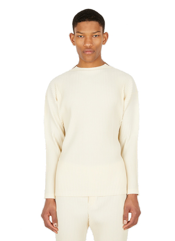 Photo: MC December Mock Neck Long Sleeve Top in Cream