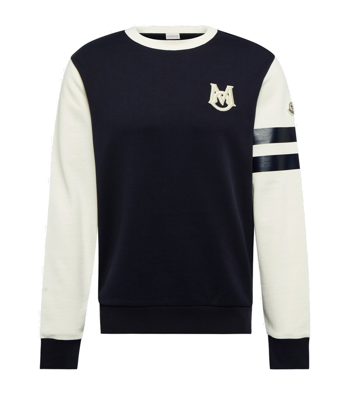 Photo: Moncler - Logo cotton sweatshirt