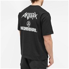 Neighborhood Men's Anthrax No Frills T-Shirt in Black