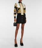 Versace - Medusa Aevitas satin platform pumps