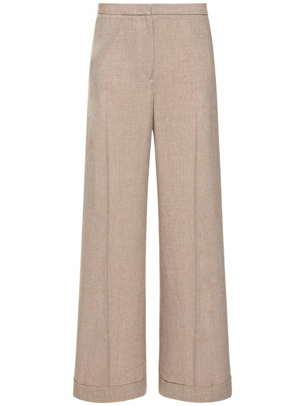 Photo: TOTEME - Fluid Viscose Blend Wide Pants