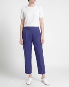 Alessia Santi Womens Pants in Purple