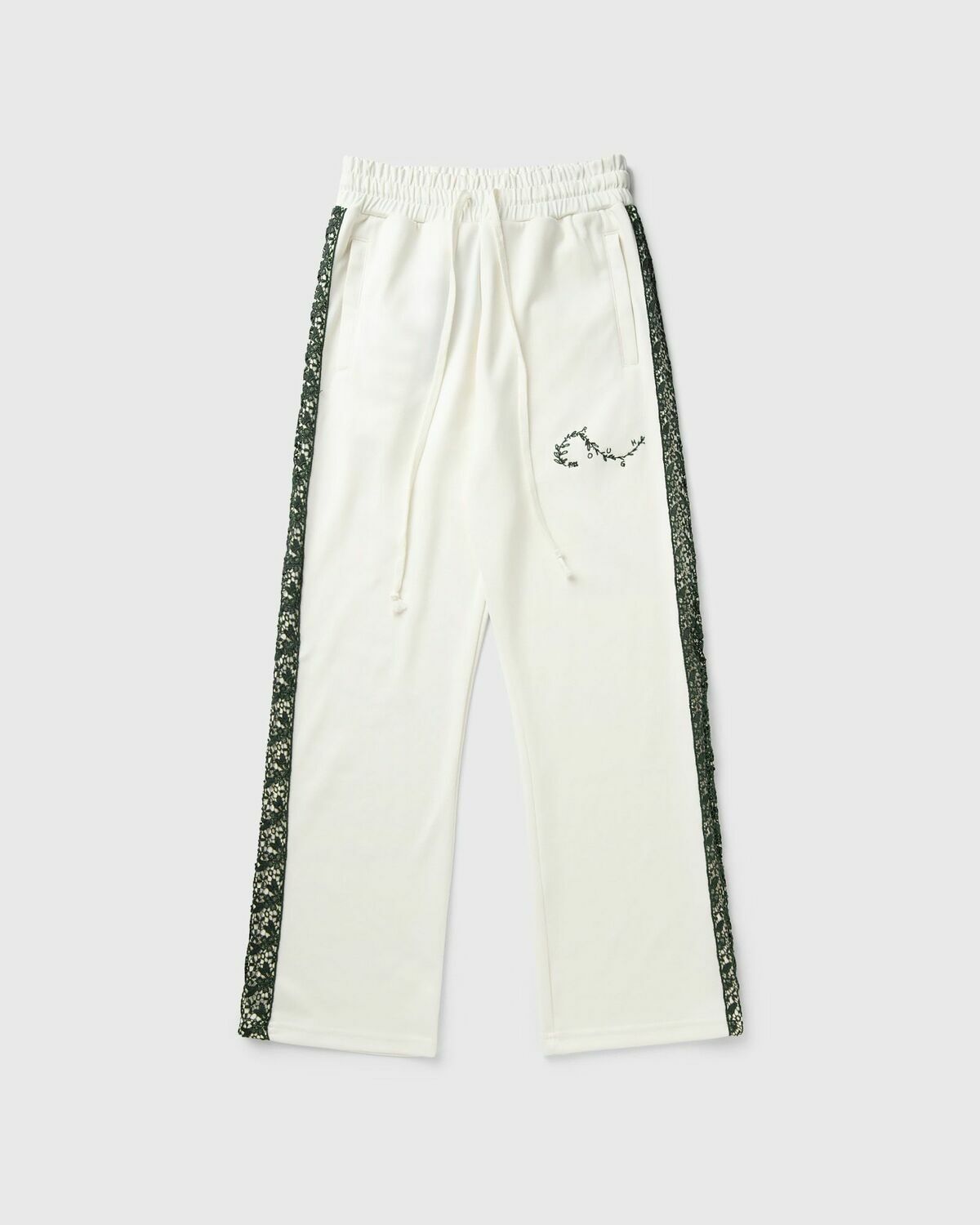 Rough. OLIVE TRACK PANTS White Men