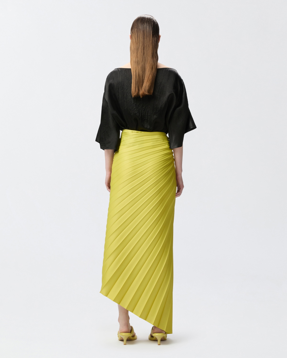 スカート PINKO Women Mid Skirts 104732A2FFX26 Green Fancy crochet-effect long skirt PINKO → Shop Online
