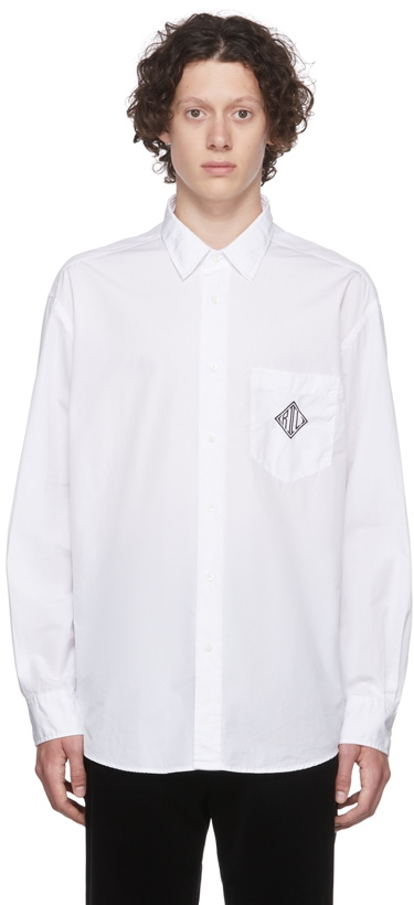 Photo: Ralph Lauren Purple Label White Cotton Shirt