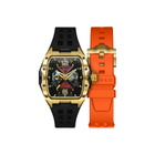 Nubeo Davinci Black Dial Mens Watch NB-6078-03
