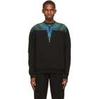 Marcelo Burlon County of Milan Black Wings Sweatshirt