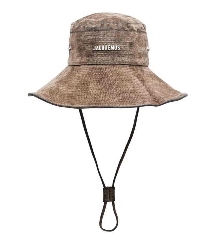 Jacquemus Grey Le Bob Doudoune Beach Hat Jacquemus display picture 3