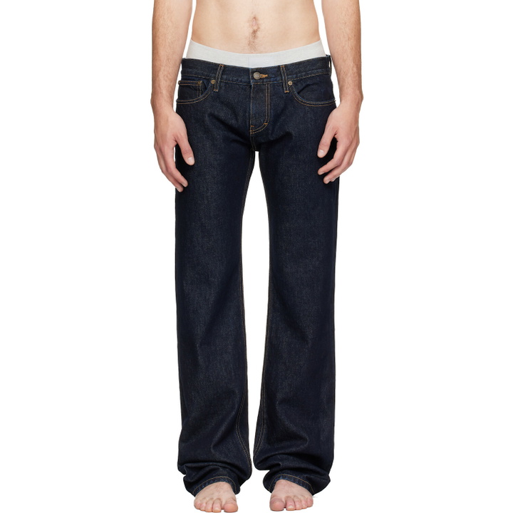Photo: Raimundo Langlois Indigo Slim Straight Jeans