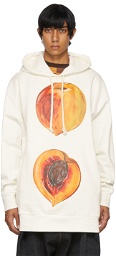 JW Anderson Off-White Oversized Peach Hoodie