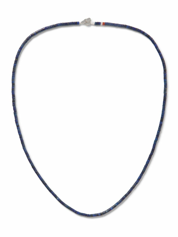 Photo: Miansai - Zane Silver Multi-Stone Beaded Necklace