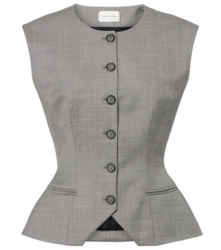 Photo: Magda Butrym Wool vest