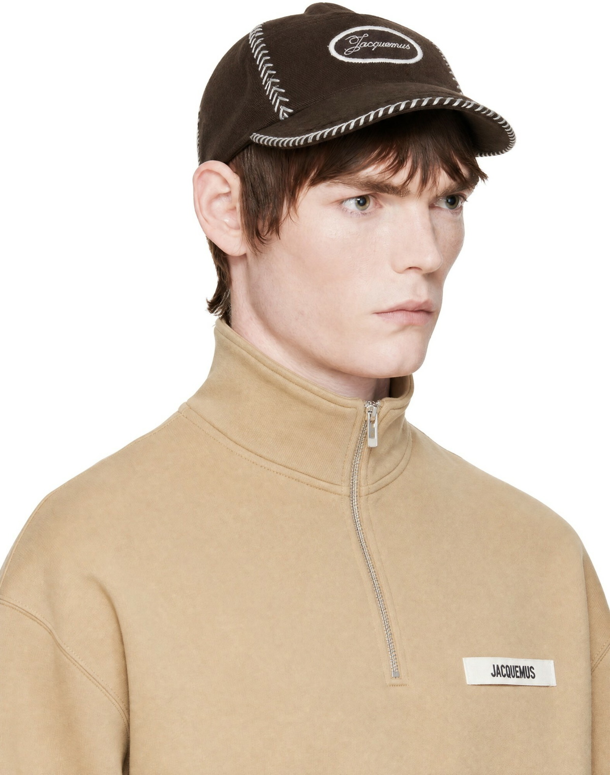 JACQUEMUS Brown 'The Casco baseball' Cap