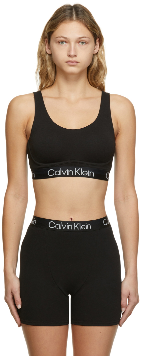 Calvin Klein Underwear Black Lined Bralette Calvin Klein Underwear
