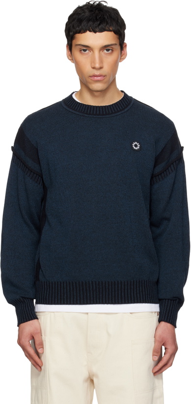Photo: Kenzo Navy Kenzo Paris 'Boke Flower 2.0' Sweater