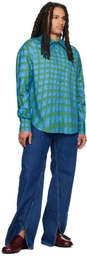 Bianca Saunders Blue Lamont Shirt