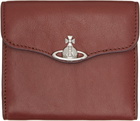 Vivienne Westwood Burgundy Hunter Flap Wallet