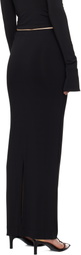 ÉTERNE Black Emma Maxi Skirt