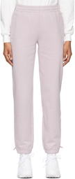032c Purple Reflective Logo Lounge Pants