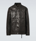 Rick Owens Coated denim jacket