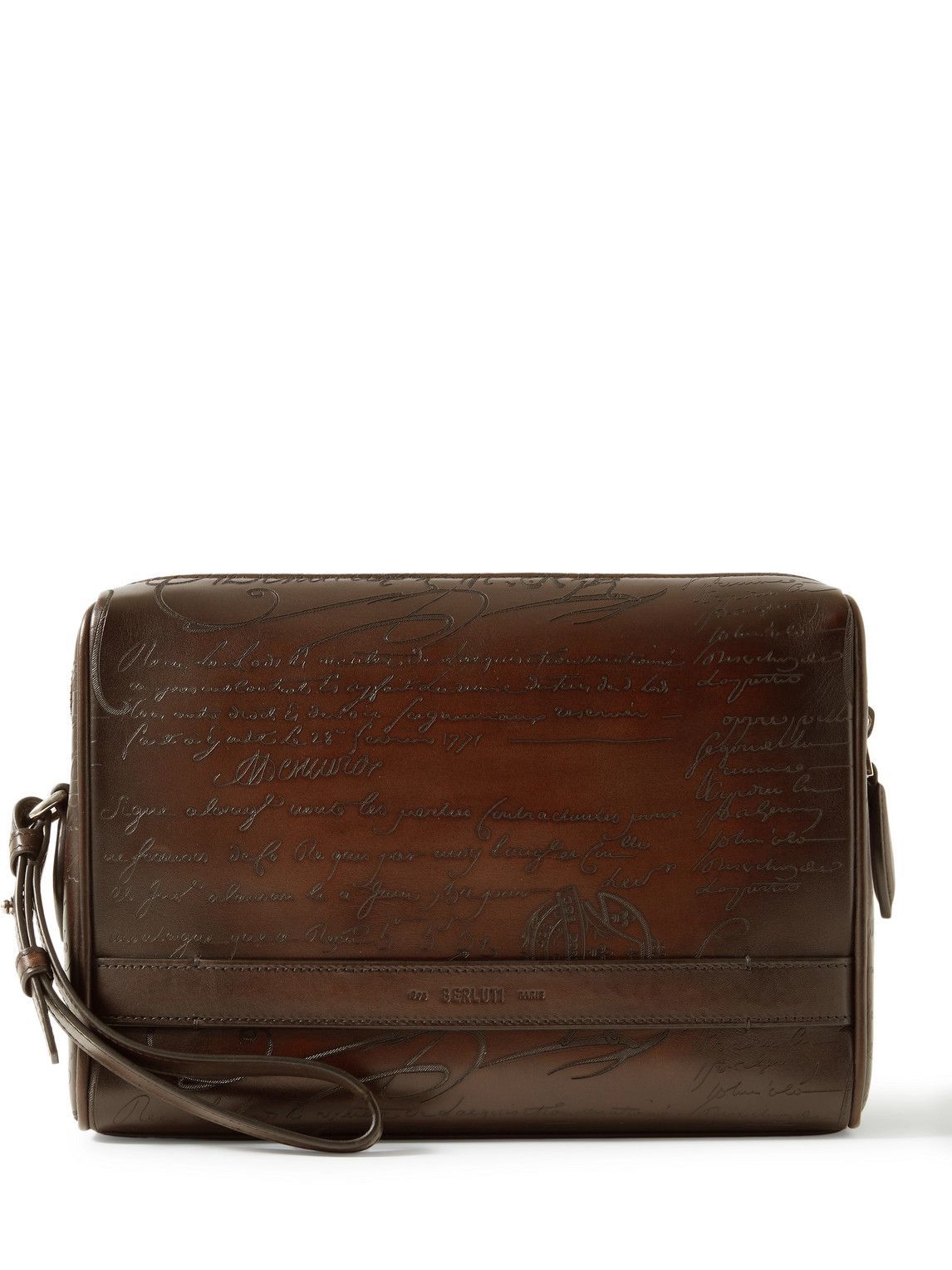 Berluti - Scritto Venezia Leather Pouch Berluti