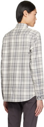 Theory Gray Irving Shirt