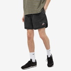 Nike Men's Heritage Washed Woven Short in Black