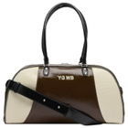 Adidas Y3 x Wales Bonner Bowling Bag in Auburn/Cream White 