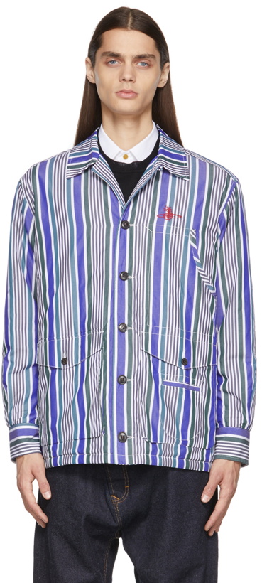 Photo: Vivienne Westwood Multicolor Striped Pocket Jacket