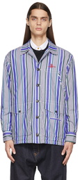 Vivienne Westwood Multicolor Striped Pocket Jacket