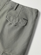 TOM FORD - Straight-Leg Cotton Cargo Trousers - Green