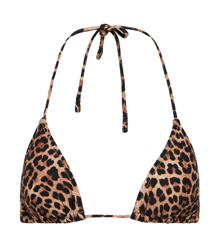 Photo: Reina Olga Miami leopard-print bikini top