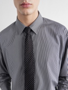 TOTEME - Striped Cotton-Poplin Shirt - Gray