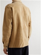 Aspesi - Suede Shirt Jacket - Neutrals