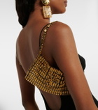 Saint Laurent Evening embellished shoulder bag