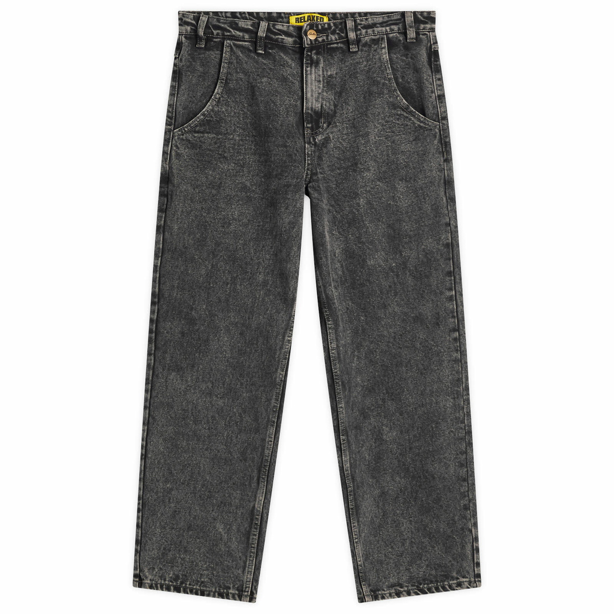 Butter Goods x The Smurfs Harmony Denim Pant in Washed Black