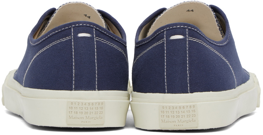 【送料関税込】Maison Margiela Tabi Sneakers Maison Margiela Blue Tabi Sneakers Maison Margiela