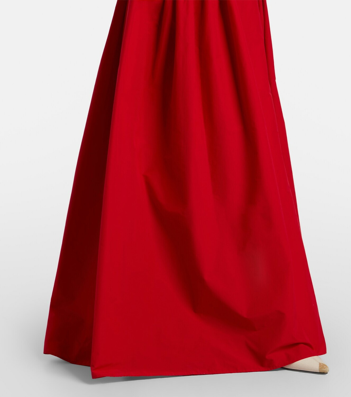 Ralph Lauren Collection Daley belted cotton-blend poplin gown