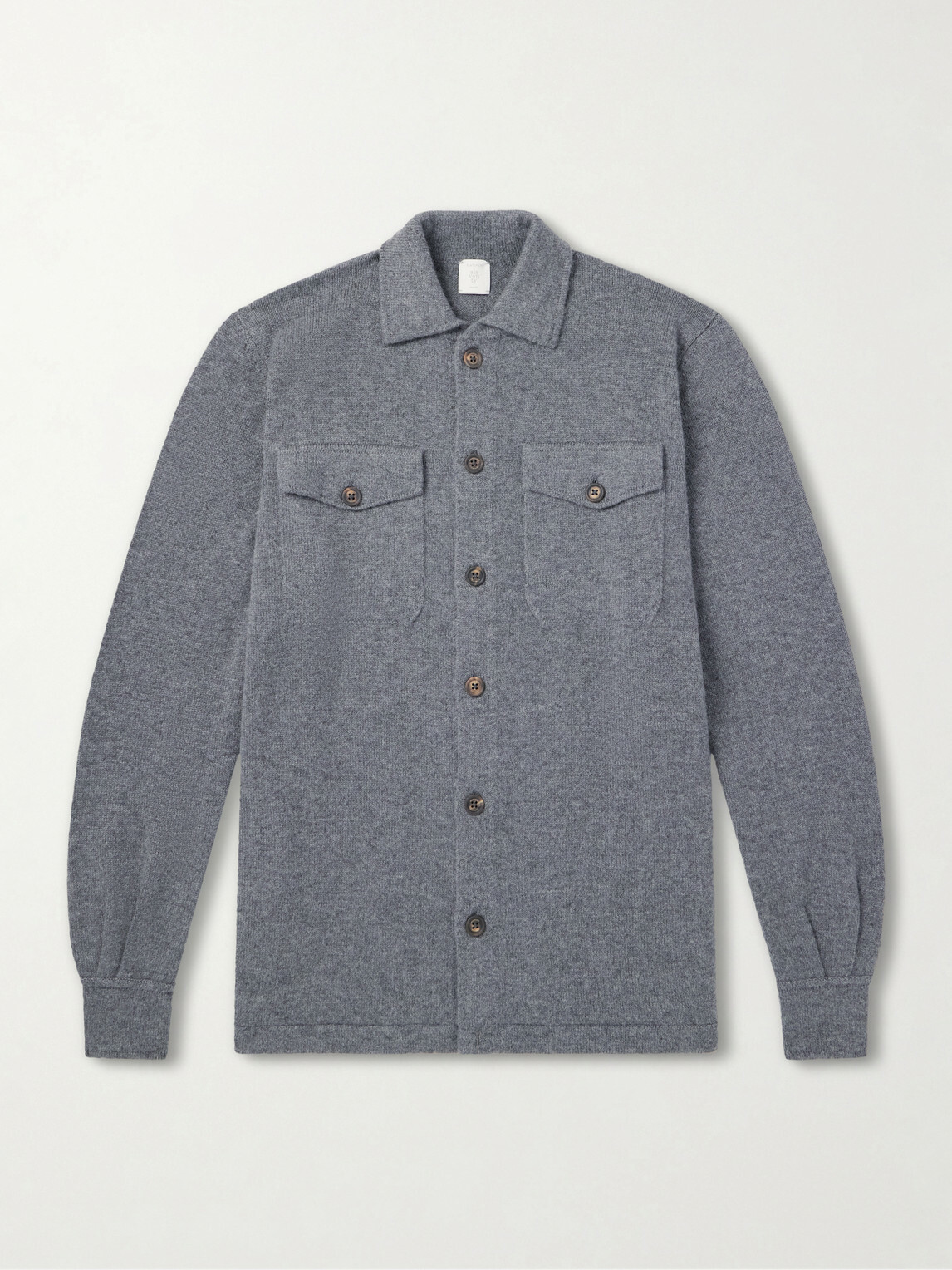 Eleventy - Cashmere Knitted Overshirt - Gray
