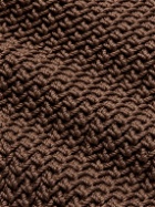 Brioni - Mercerised Cotton Cardigan - Brown