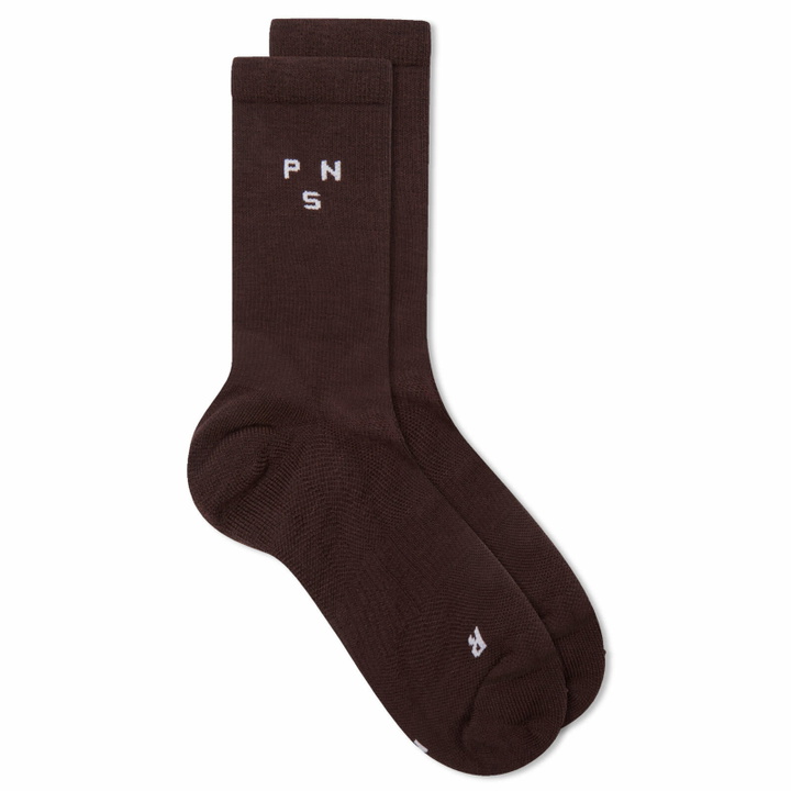 Photo: Pas Normal Studios Men's Thermal Wool Socks in Light Brown
