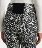 Perfect Moment Aurora leopard-print flared ski pants