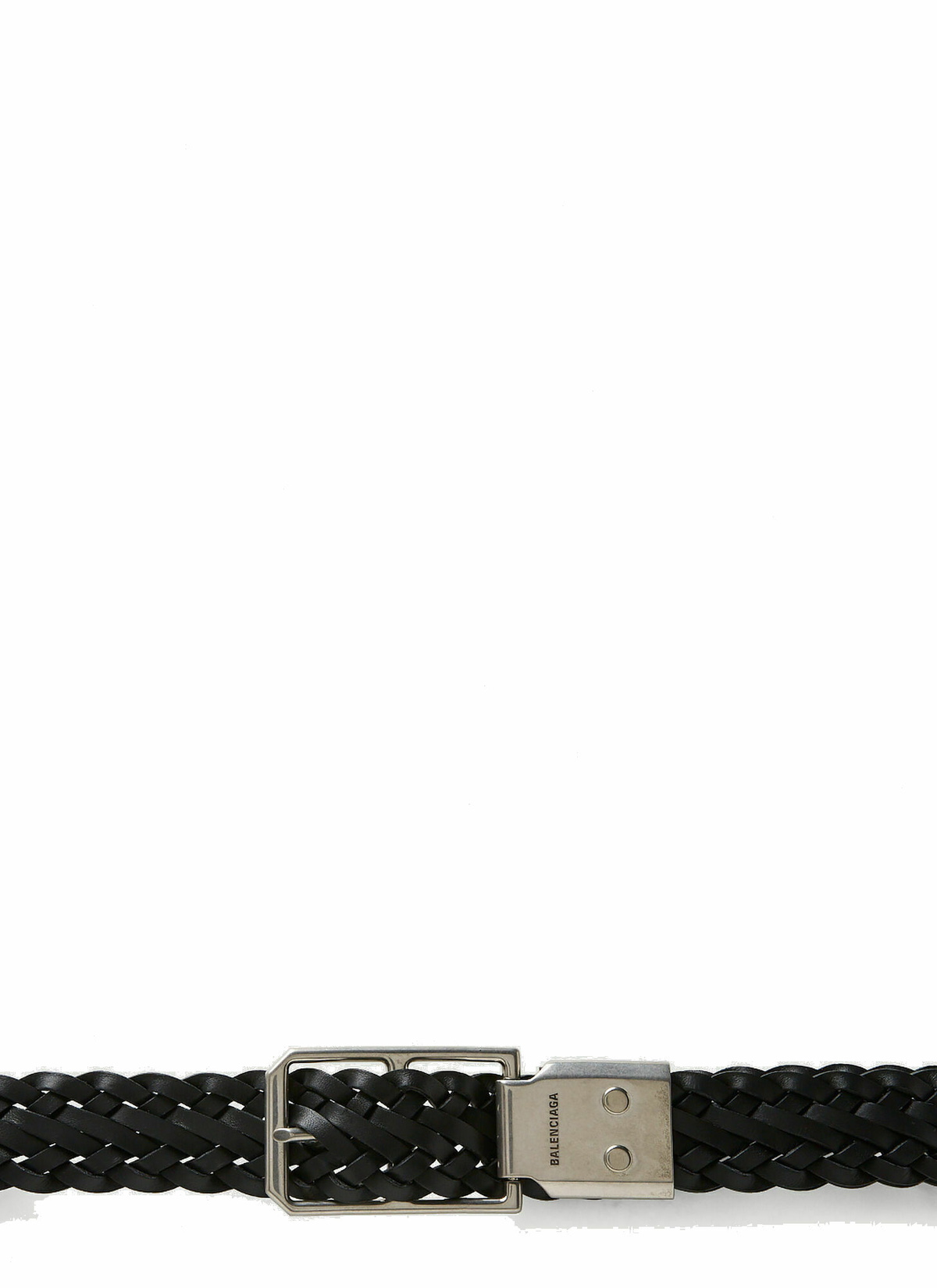 Woven Belt in Black Balenciaga