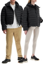 RAINS lohja short unisex puffer jacket Black