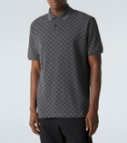 Gucci GG cotton piqué jacquard polo shirt