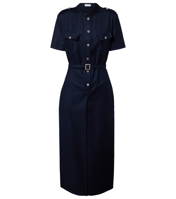 Photo: McQueen Belted shirt dress