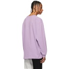 Alexander Wang Purple Glow Puff Shirt